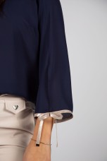 Bow detail blouse