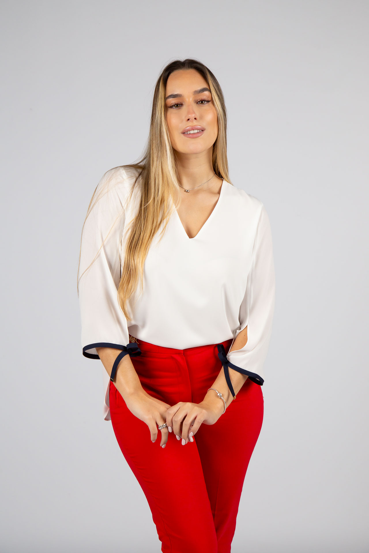 Túnica lacitos estampada