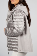 Parka acetinada