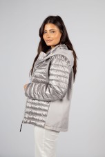 Parka acetinada