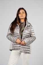 Parka acetinada