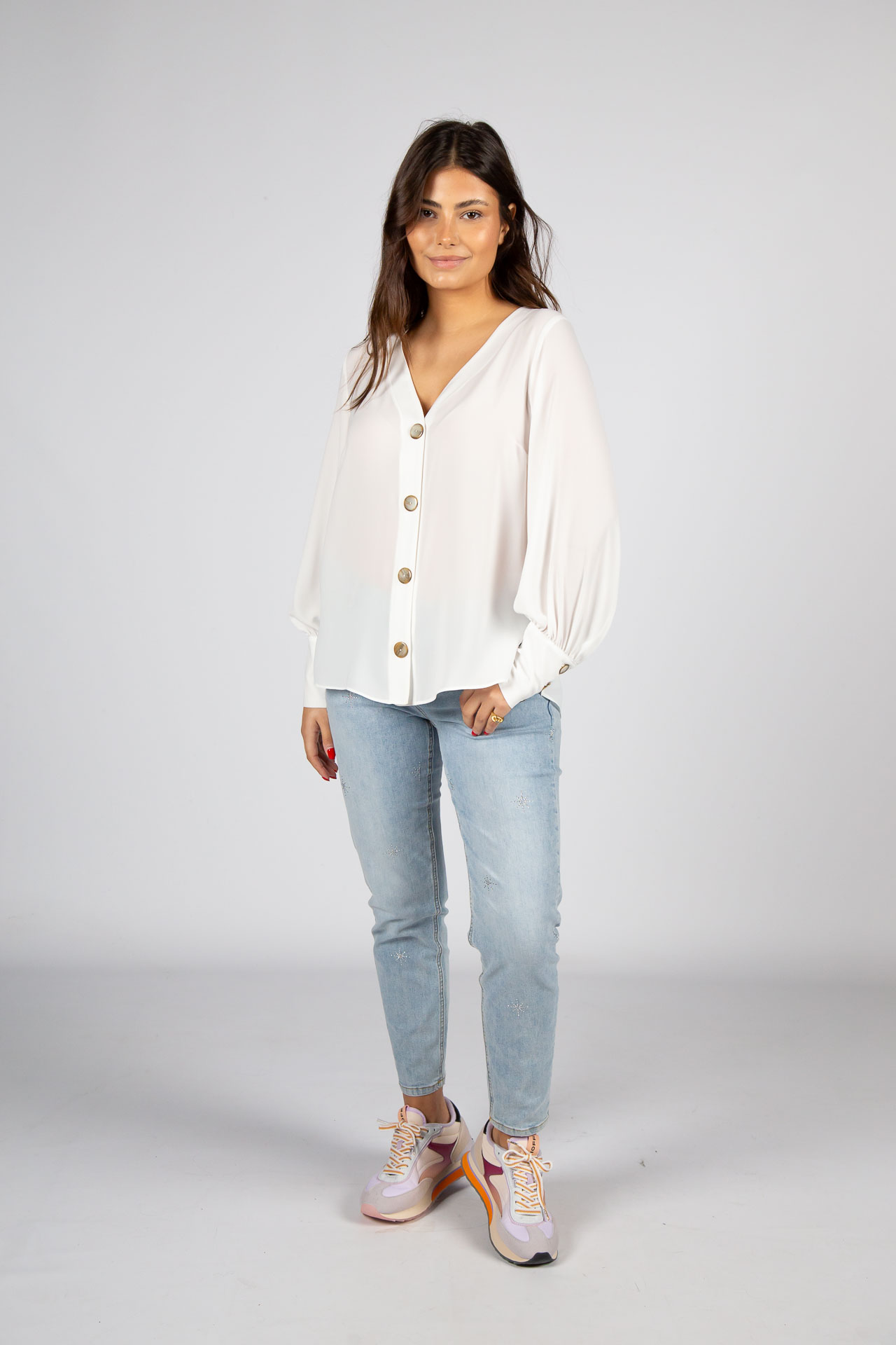 Jeans with star sparkles