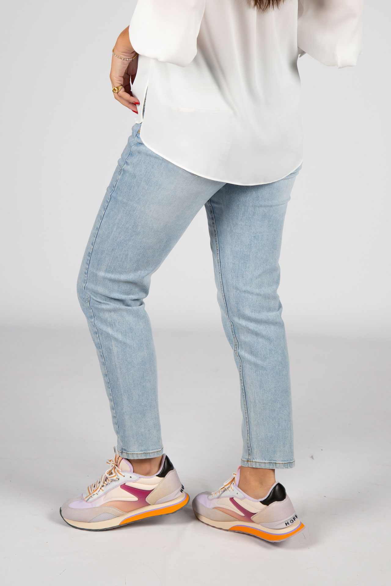 Jeans with star sparkles