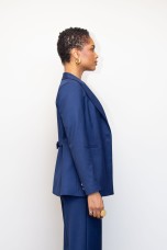 Long fitted blazer