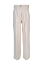 Pantalones anchos con ojales