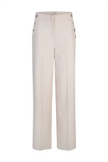 Pantalones anchos con ojales