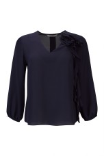 3D flower blouse
