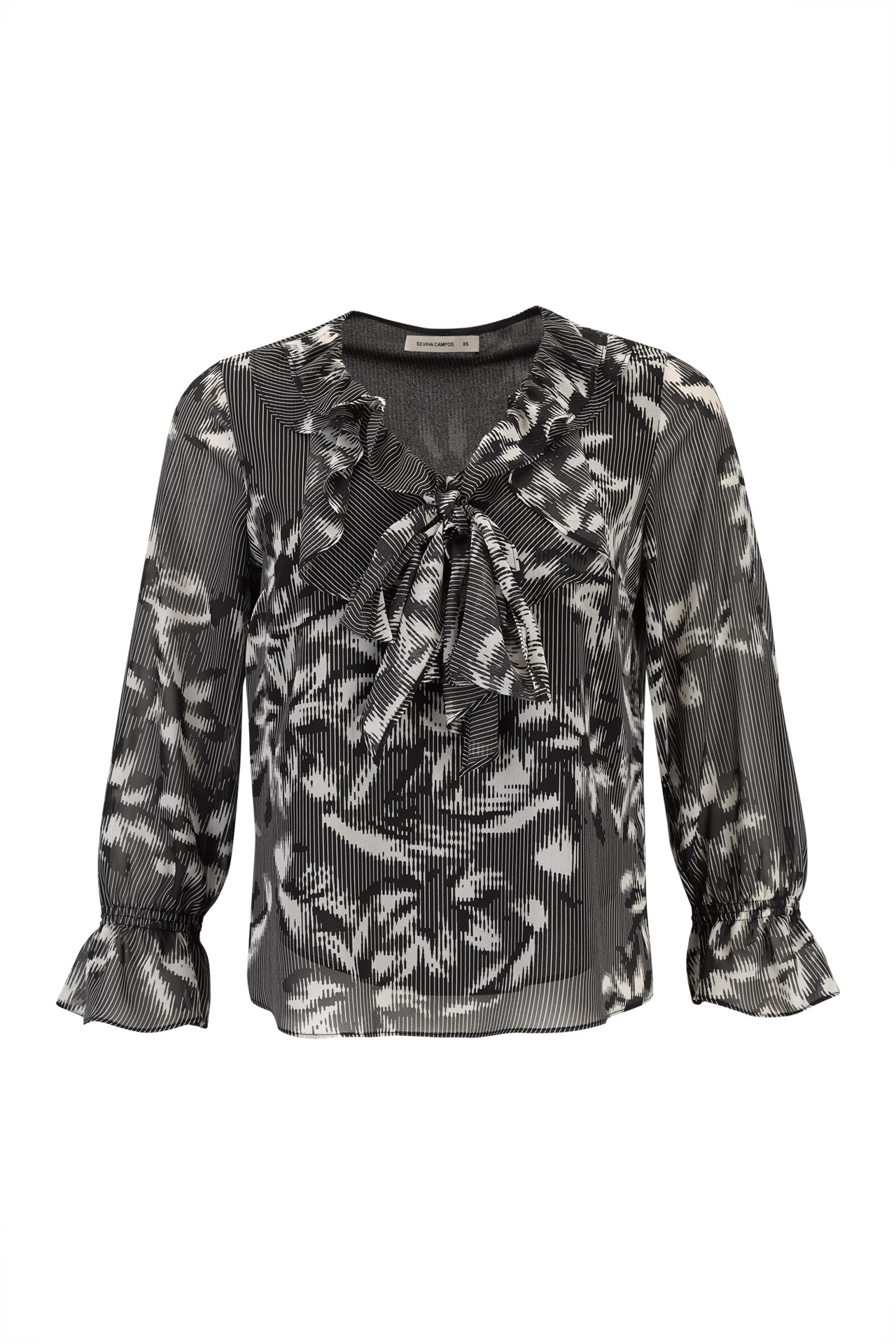 Túnica estampada lazo