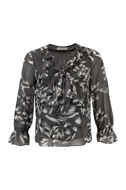 Tnica estampada lazo