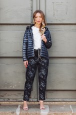 Satin parka