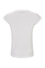 Cotton t-shirt with  a bow