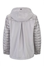 Parka acetinada