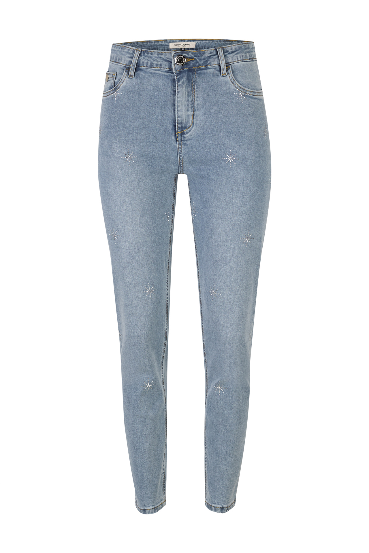 Jeans with star sparkles