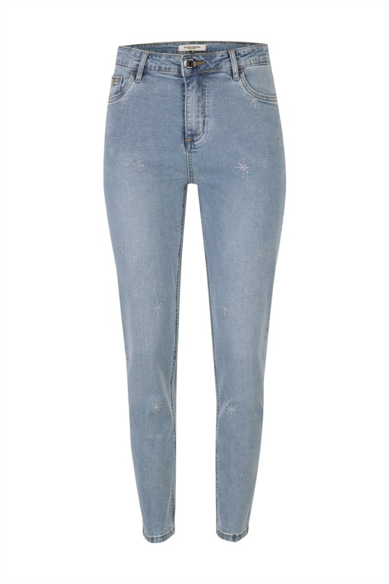 Jeans with star sparkles