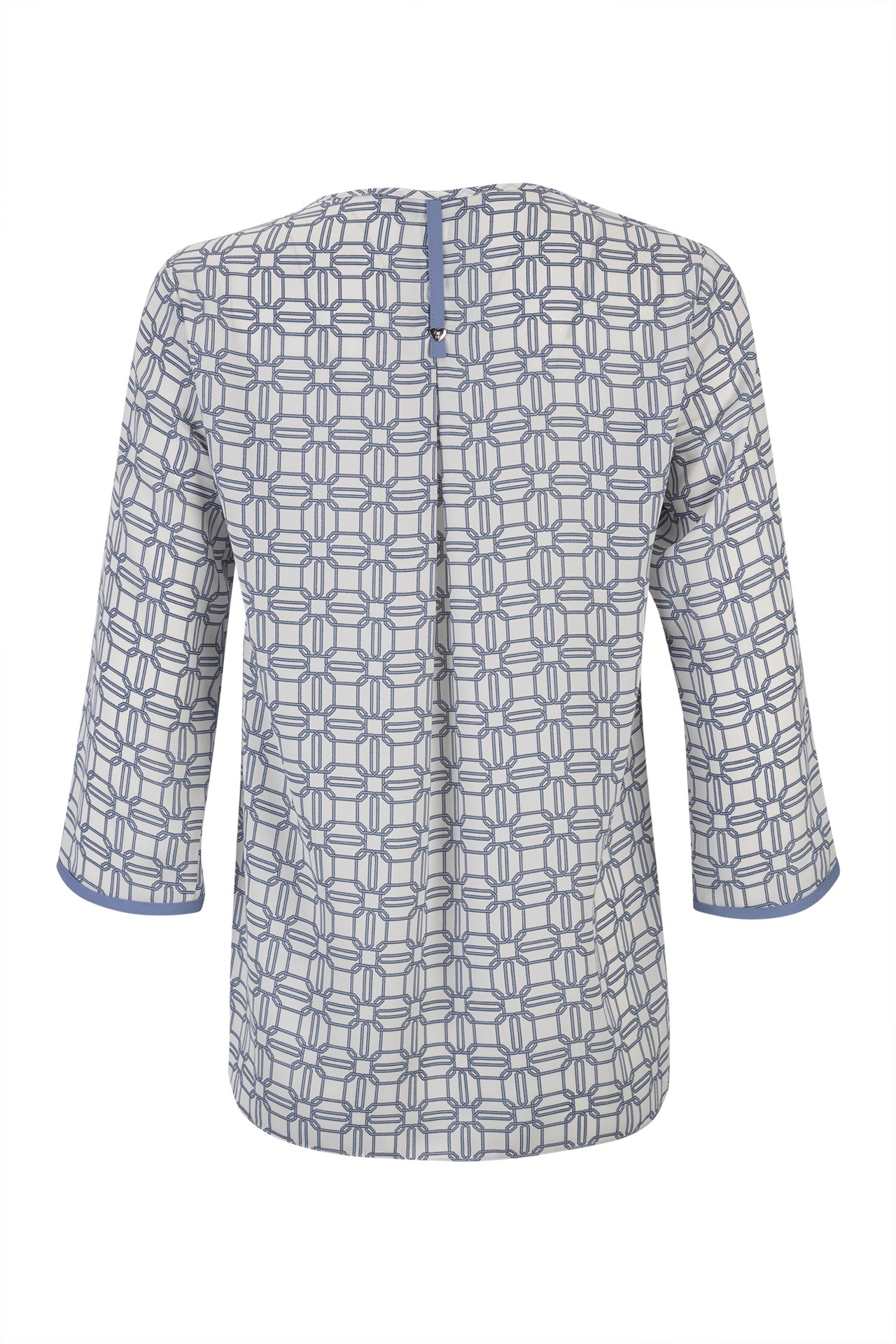 Túnica con lazo estampada