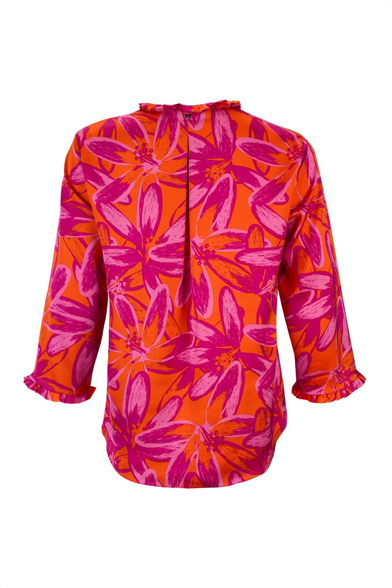 Túnica estampada escote en V