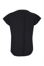 T-shirt de algodo com lao