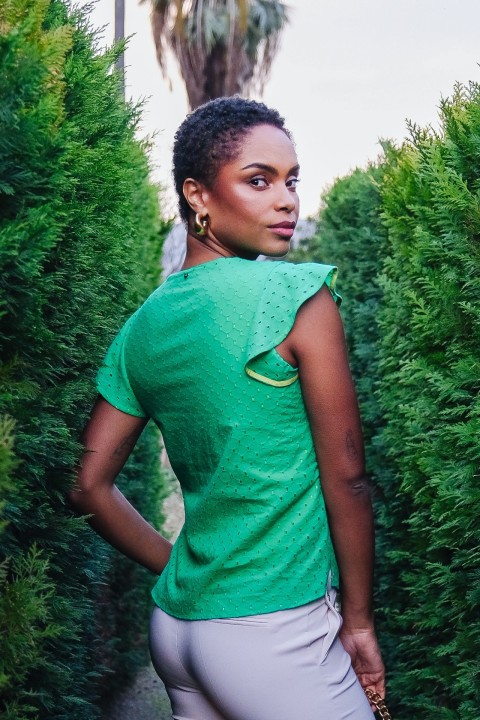 English embroidery blouse English embroidery blouse
