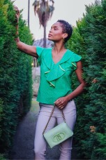 English embroidery blouse
