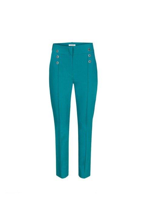 Skinny trousers with 3 front buttons