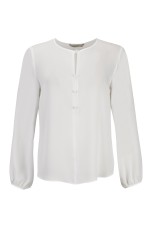 Lined button blouse