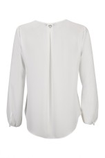 Lined button blouse