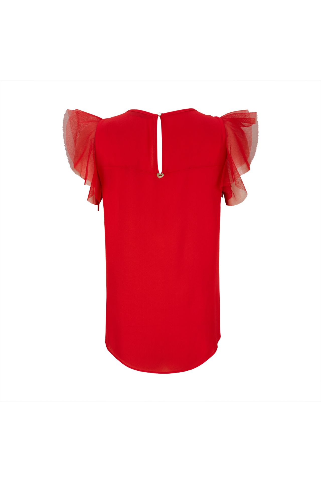 Ruffled blouse
