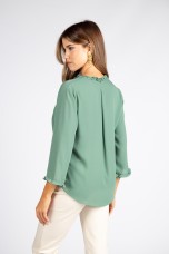 V neck blouse
