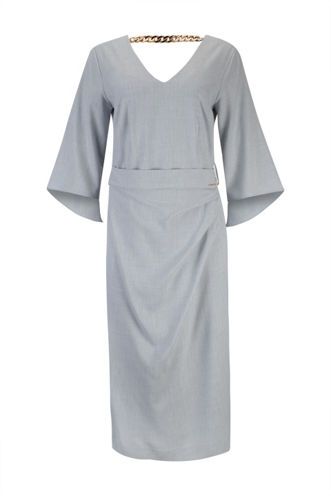 Dress with gold chain Dress with gold chain