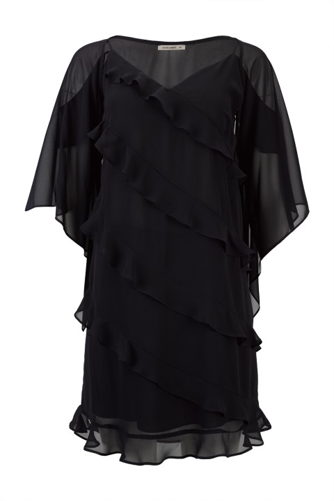 Strap dress with ruffles Strap dress with ruffles