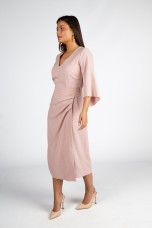Vestido cadena dorada