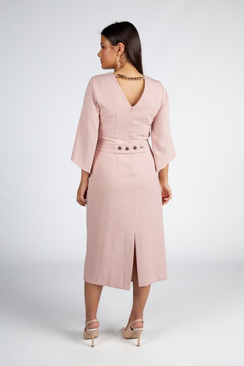 Dress with gold chain Dress with gold chain