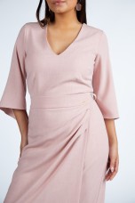 Vestido cadena dorada