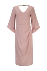 Vestido cadena dorada