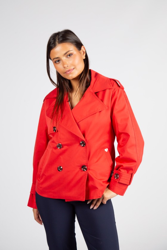Short trenchcoat