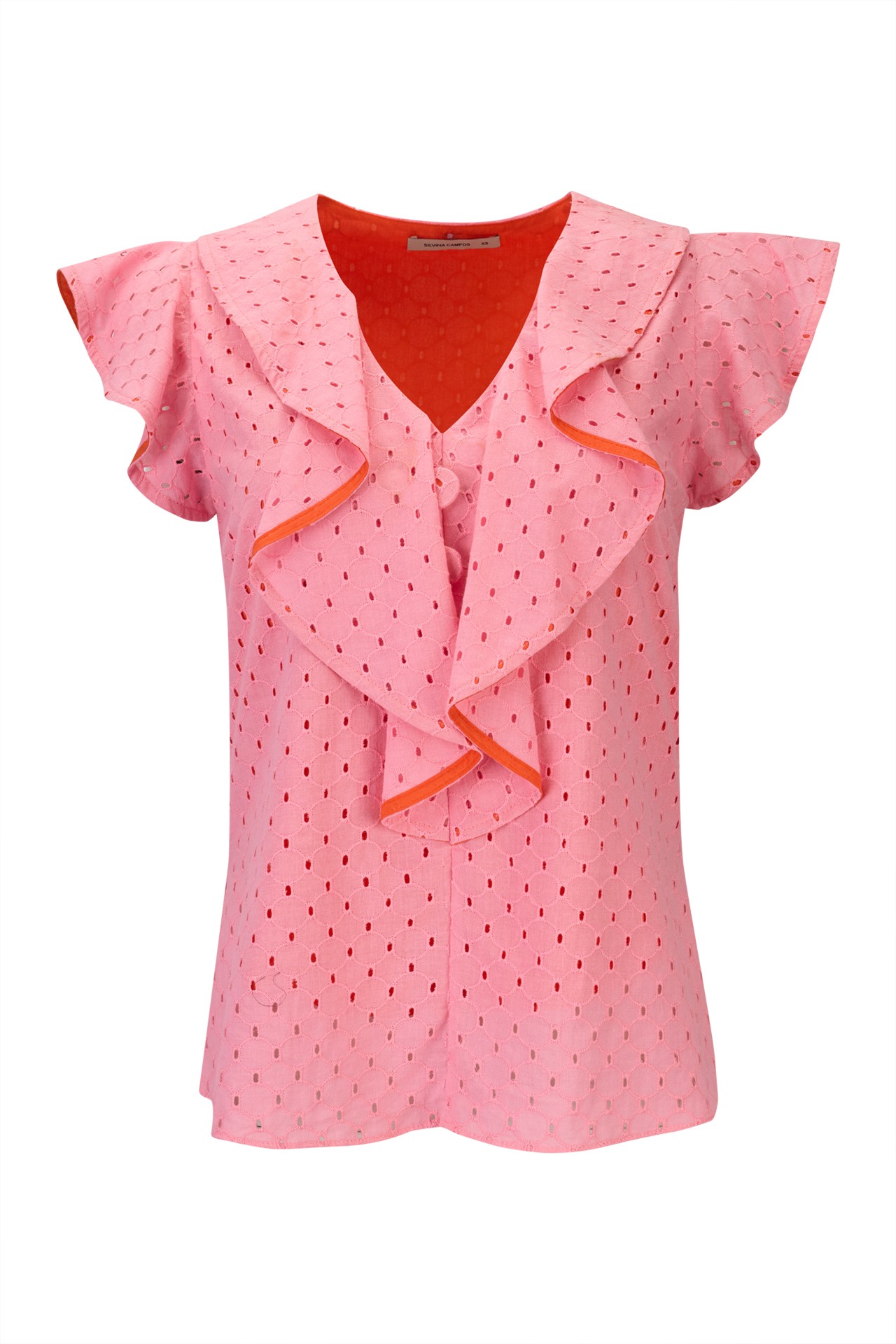 English embroidery blouse