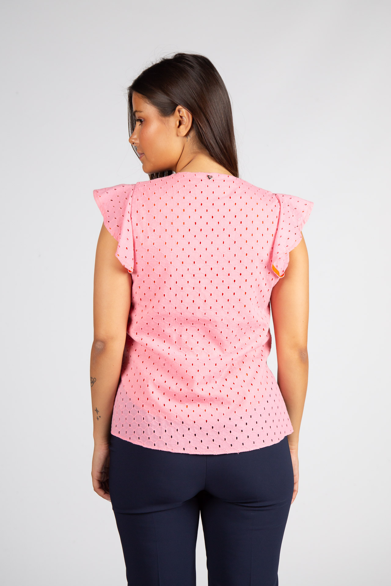 English embroidery blouse