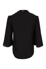 Blouse with open shoulders
