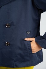 Gabardina curta