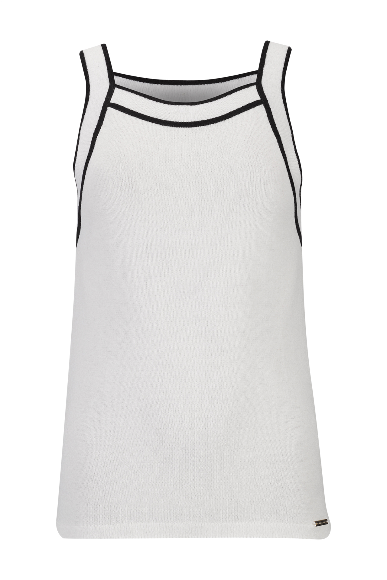 Top with contrasting details