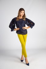 Tnica efecto organza