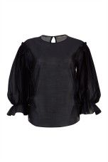Tnica efecto organza