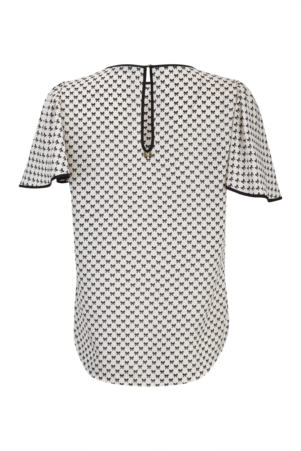 Short-sleeved blouse