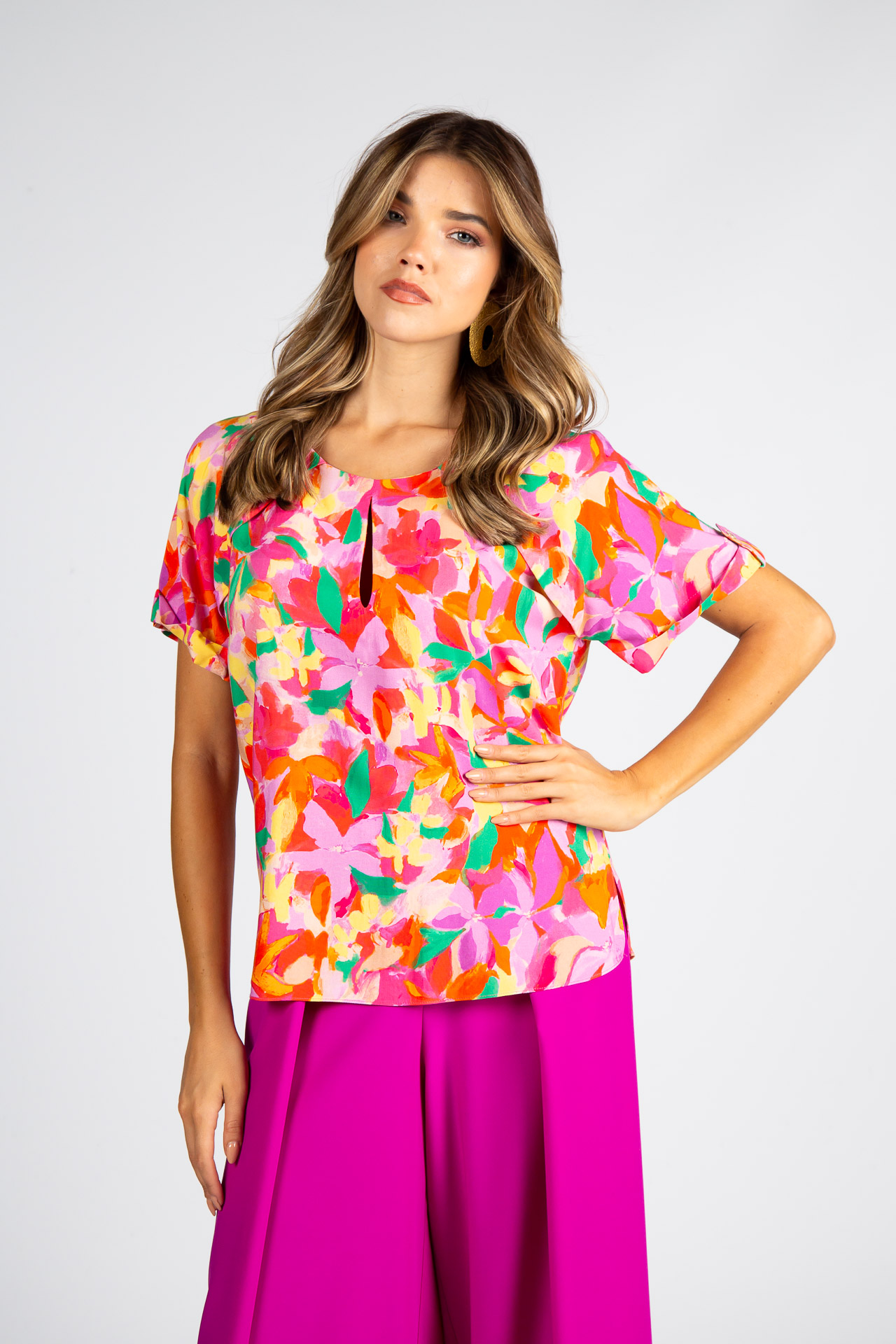 Shortsleeve blouse