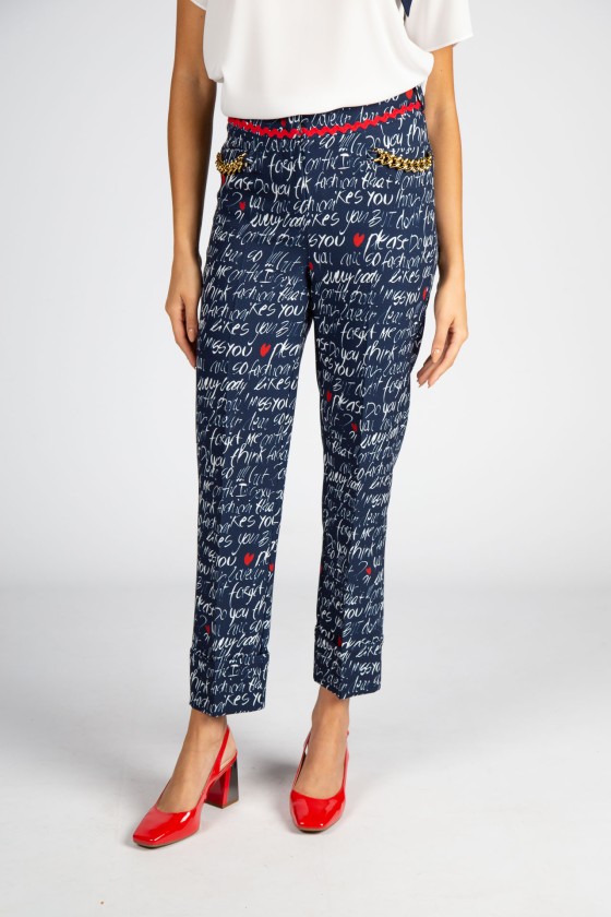 Pattern trousers