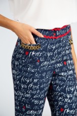 Pattern trousers
