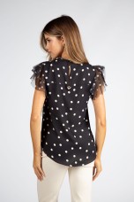 Ruffled blouse