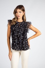 Ruffled blouse
