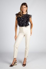 Ruffled blouse