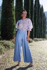 Pleated trousers